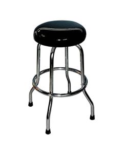 TRX4-110 image(2) - Traxion 4-110 Black Swivel Counter Stool with DuraGloss Top