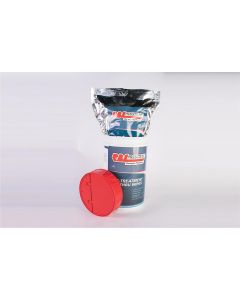 RBL5001 image(0) - RBL Products 5001 Canister/Lid with 100 Wipe Pouch, 9 x 9 in, 100 Capacity, Cansiter Packing