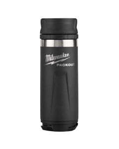MLW48-22-8395B image(0) - Milwaukee Tool PACKOUT 18oz Insulated Bottle with Sip Lid - Black