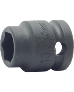 KKN13401MS-17 image(0) - Ko-ken USA 13401MS-17 3/8 Sq. Dr. Socket 17mm 6 point Length 25mm Thin walled