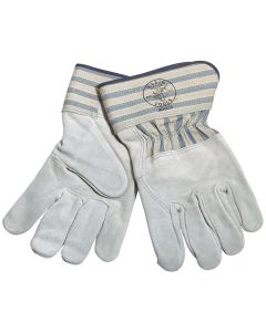 KLE40023 image(0) - Klein Tools Cowhide Work Gloves, Extra-Large