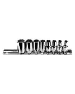 KTI21100 image(1) - K Tool International 8-PIECE 1/4 " DR 6-PT SAE SOCKE