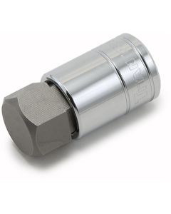 TITAN 1/2" DR. 7/16" HEX BIT SOCKET