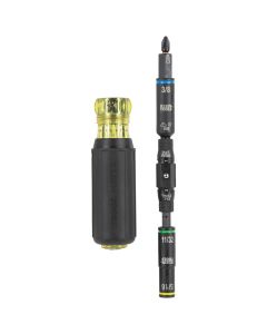 KLE32534 image(0) - Klein Tools 10 Fold Screwdriver with Schrader Valve Core