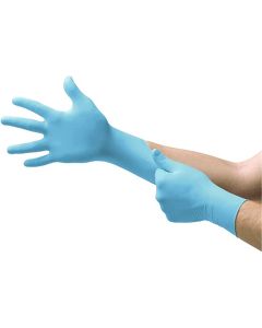 MFX92134S-CASE image(0) - Microflex Nitrile Exam Glove with Textured Fingers