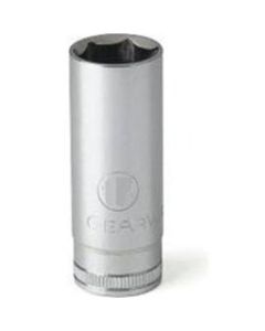 KDT80400 image(0) - GearWrench 3/8 Inch Drive 6 Point Deep Metric Socket 18mm