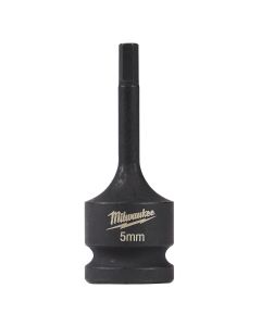 Milwaukee Tool SHOCKWAVE  Lineman's 1/2" 5mm Hex Bit Socket