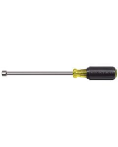 KLE64614M image(0) - Klein Tools 1/4-Inch Magnetic Tip Nut Driver 6-Inch Shaft