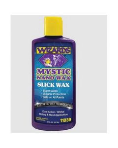 WZP11039 image(0) - Wizards Products Mystic Nano Wax 11039 Super Slick Nano Wax, 8 oz Squeeze Bottle, Off-White