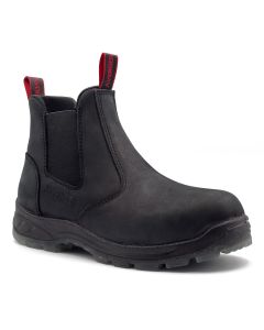 FSIA1701-10W image(0) - Avenger Work Boots BLACK WIDOW ST - Men�s Boots - Soft Toe - EH|SR|PR - Black/Black - Size: 10 - E - (Wide)