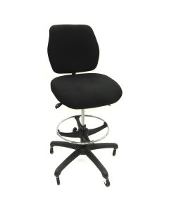 LDS1010553 image(0) - ShopSol Workbench Chair, Upholstered-Deluxe Simple Control
