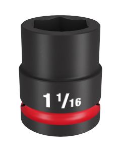 Milwaukee Tool SHOCKWAVE Impact Duty  3/4"Drive 1-1/16" Standard 6 Point Socket