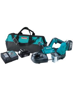 MAKXBP01 image(0) - Makita 18V LXT LI Ion Compact Band Saw Kit