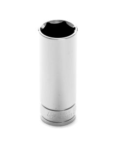 WLMW32421 image(0) - Wilmar Corp. / Performance Tool 1/2" Drive 21mm 6pt Deep Socket