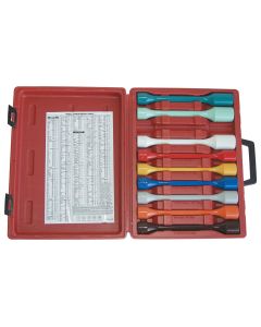 LTI1593 image(1) - Milton Industries LTI Tool By MIlton Wheel Torque Master Kit - 9 Piece Torque Kit In A Custom Wall Mountable Case. (Includes Sockets A, B