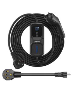 TOPACPORT32 image(1) - Topdon PulseQ AC Portable 32A Level 2 Portable EV Charger 32A, NEMA14-50P w/5-15P Adaptor