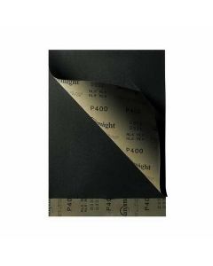 SUA08124 image(0) - Sunmight USA Corporation 08124 Plain Sheet, 9 in W x 11 in L, P2500 Grit, Silicon Carbide Abrasive, Wet/Dry