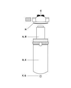 Reading Technologies Eliminator Eliminizer Eliminex N32-95-257 Bowl O-Ring, Use With: Separator and Coalescer