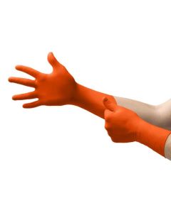 Ansell TOUCHNTUFF 93800 ORANGE 18 MIL CHEMICAL SIZE M