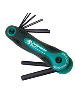 Wilmar Corp. / Performance Tool 8 Piece Metric Folding Hex Key Set