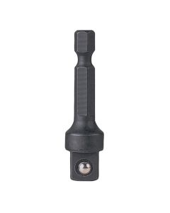 GRE1438HA image(0) - Grey Pneumatic 1/4" Hex  x 3/8" Square Adapter w/ball retainer