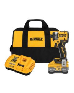 DWTDCF860WW1 image(0) - DeWalt 20V MAX XR Brushless Cordless 3 Speed High Torque 1/4 inch Impact Driver Kit with XR POWERPACK