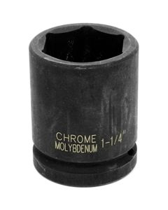 Wilmar Corp. / Performance Tool 3/4" Drive 1-1/4" 6pt Impact Socket