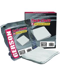 GEC020001W image(0) - Gerson Co. 020001W Economy Tack Cloth, 36 in L x 18 in W, White