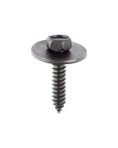 AVC12068 image(0) - AUVECO 12068 Hex Head Sems A/AB Point Tapping Screw, M6.3 x 1.81 mm Screw x 30 mm L, Phosphate