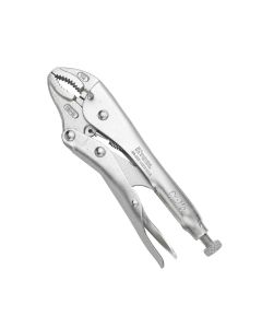 KTI58707 image(1) - K Tool International Pliers Curved-Jaw Locking 7 in.