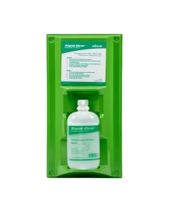Sellstrom 32 oz Single Rapid-Clear eyewash bottle station
