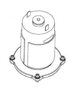 LIN286221 image(0) - Lincoln Lubrication motor w/ plate
