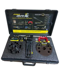 PMXTOM410PROP image(0) - PROMAXX Tommy Subaru Wheel Bearing Hub Puller ProKit Plus With Rail Accessory