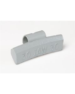 PLO10722 image(0) - Plombco 10 g IAW style Plasteel clip-on weight