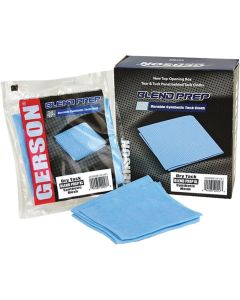 Gerson Co. Blend Prep 020008C Tack Cloth, 18 in L x 9 in W, Blue