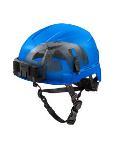MLW48-73-1355 image(2) - Milwaukee Tool BOLT Blue Safety Helmet with IMPACT ARMOR Liner (USA) - Type 2, Class E