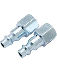 TIT19325 image(1) - Titan 2 pc. I/M Steel Female Plugs