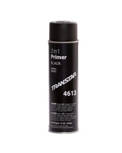 TRP4613 image(0) - Transtar Autobody Products 4613 - 2 in 1 Primer - 20 oz Aerosol Can - Black - 15 to 20 Minute Dry Curing