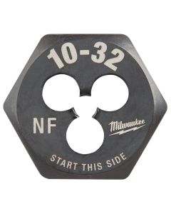 MLW49-57-5327 image(1) - Milwaukee Tool 10-32 NF 1-Inch Hex Threading Die