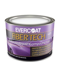 FIB635 image(0) - Fibre glass Evercoat FIBER TECH 100635 Reinforced Repair Compound Filler, 0.5 gal Pouch, Magenta, Heavy Paste