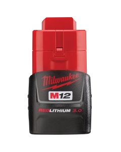 MLW48-11-2430 image(2) - Milwaukee Tool M12 REDLITHIUM 3.0 Compact Battery Pack