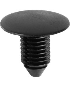 AVCAP12137 image(0) - AUVECO AP12137 Single Head Type 1 Radiator Apron Retainer, 1 in Dia Bottom Head, Nylon, Black