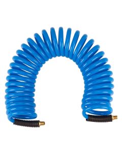 INT7780 image(0) - American Forge & Foundry Recoil Air Hose - 3/8" x 25' - 1/4" Brass Fittings