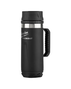 Milwaukee Tool PACKOUT 18oz Insulated Mug with Sip Lid - Black