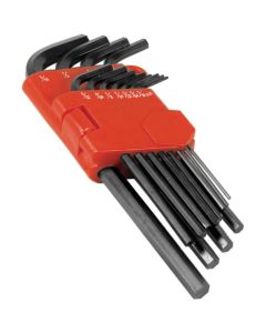 WLMW86101 image(0) - Wilmar Corp. / Performance Tool 12 Piece Long Hex Key Wrench Set