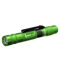 COS31355 image(1) - COAST Products HP2R 280 Lumen Rechargeable Penlight with Twist Focus - Green
