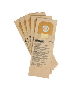 DEWALT Paper Bag (5 Pack) for Dust Extractors