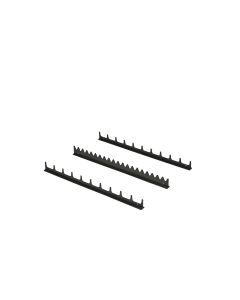 Ernst Mfg. 20 Tool Screwdriver Rail Set - Black