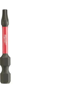MLW48-32-4984 image(0) - Milwaukee Tool SHOCKWAVE 2" Impact Torx T20 Power Bits (2PK)