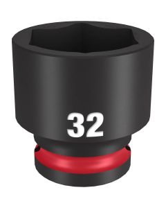 MLW49-66-6264 image(1) - Milwaukee Tool SHOCKWAVE Impact Duty  1/2"Drive 32MM Standard 6 Point Socket